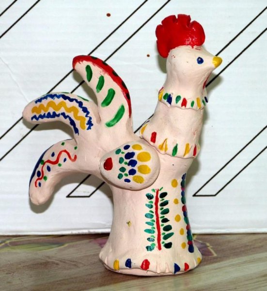 Хлудневская глиняная игрушка