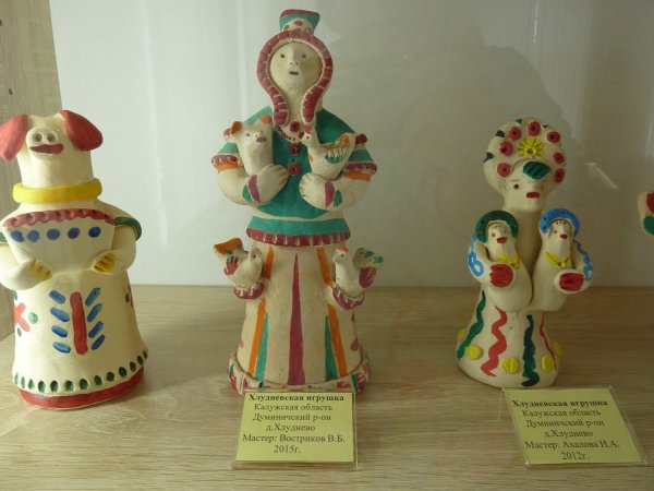Хлудневская глиняная игрушка
