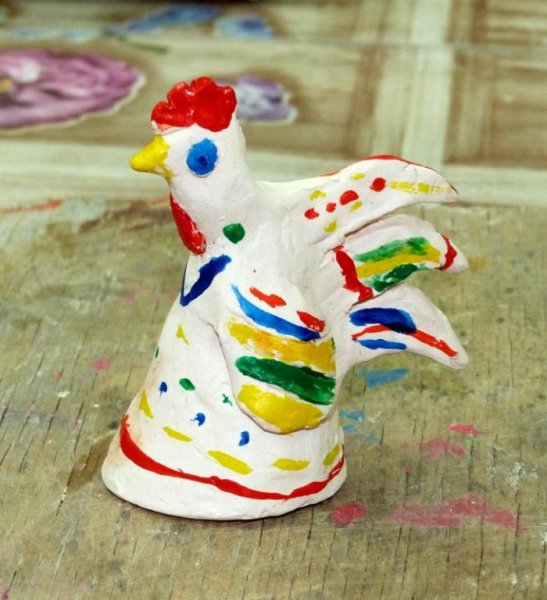 Хлудневская глиняная игрушка