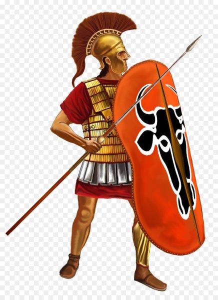 Римский воин легионер рисунок