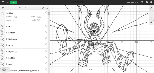 Рисунки в Desmos