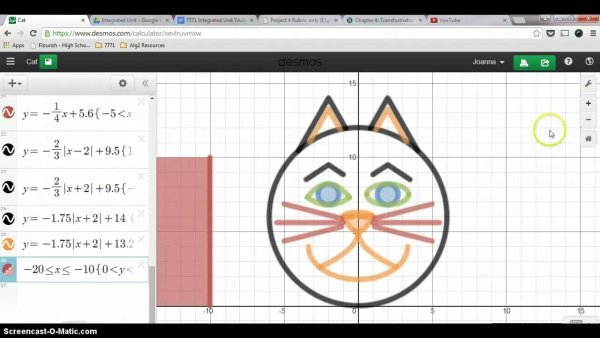 Рисунки в Desmos