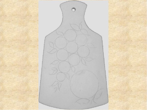 Городецкая роспись доска разделочная трафарет