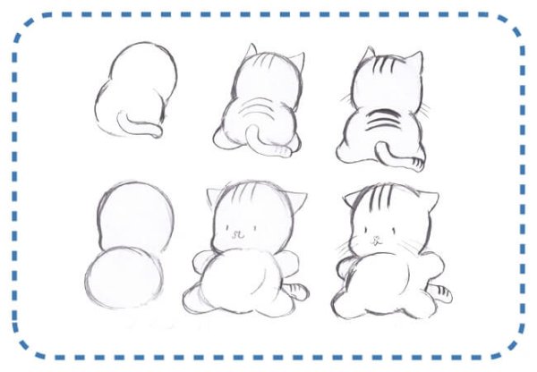 Милые рисунки по этапно