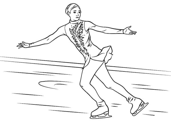 Рисунок на тему хоккей для детей