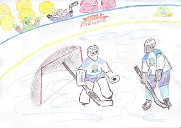 Зарисовки на тему зимние забавы