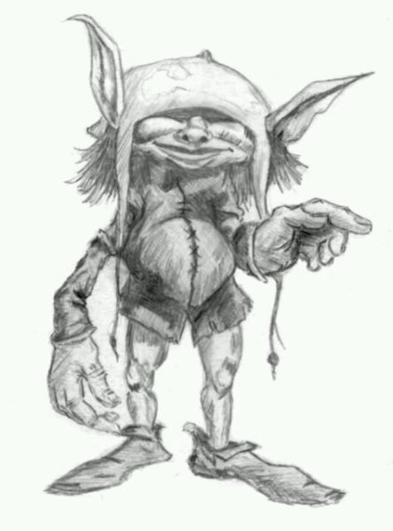 Раскраска Тролли Пушистик