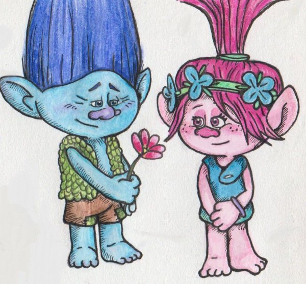 Рисование троллей