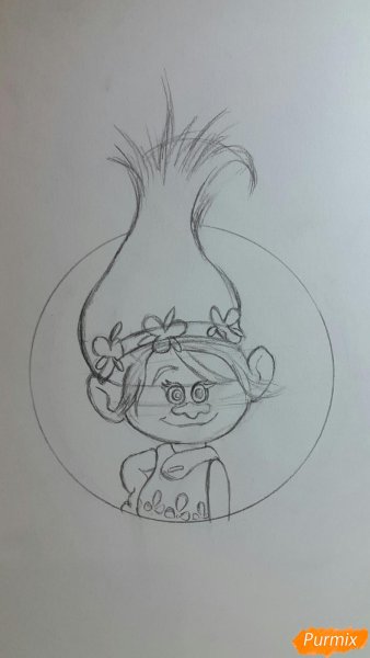 Злой Тролль раскраска