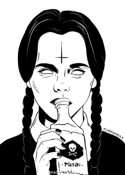 Уэнсдей Аддамс мультик