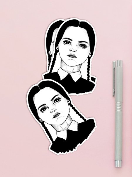 Раскраска семейка Аддамс