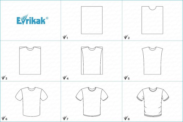 Как нарисовать футболку поэтапно