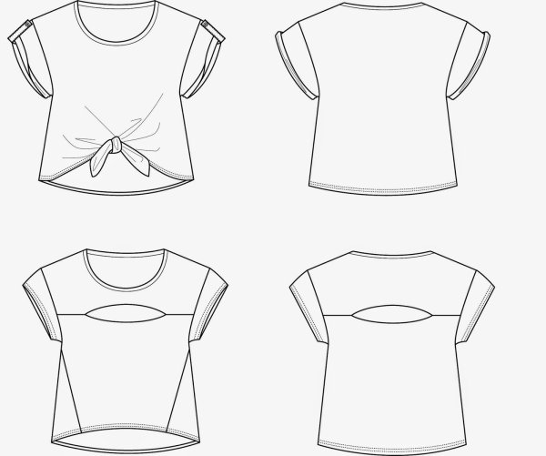 Эскиз футболки