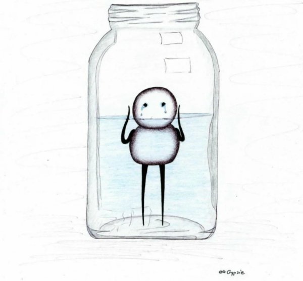 Рисунки карандашом грустные про любовь