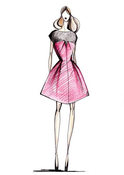 Эскизы одежды