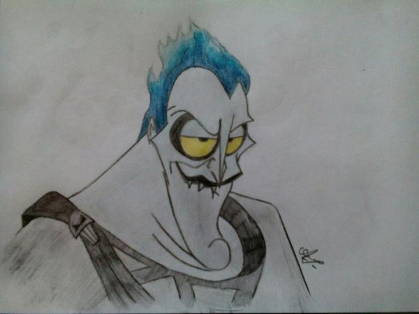 Аид карандашом