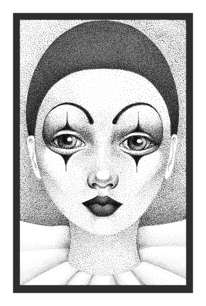 Эскиз театрального грима