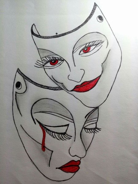 Маска набросок