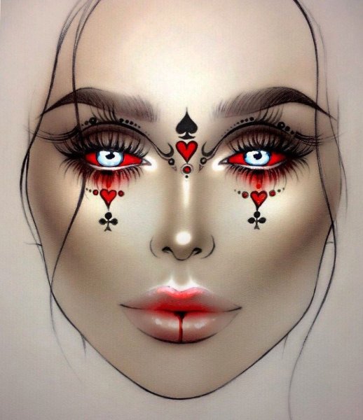 Эскиз грима