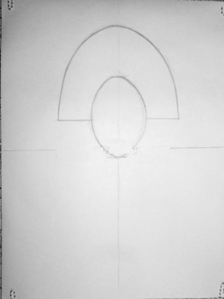 Кокошник рисунок