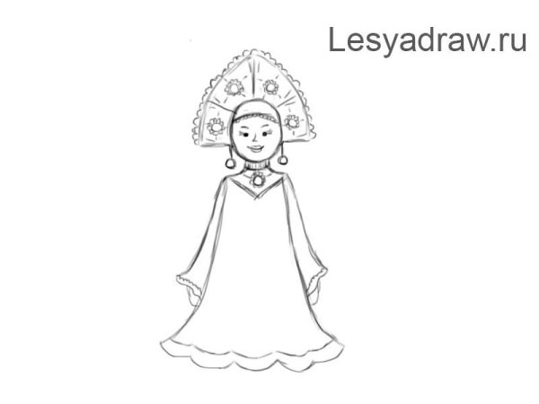 Узоры для кокошника