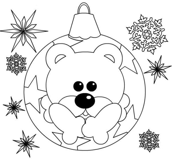 Новогодние рисунки для срисовки