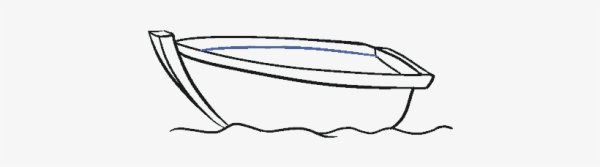 Лодочка рисовать