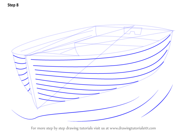 Лодка набросок