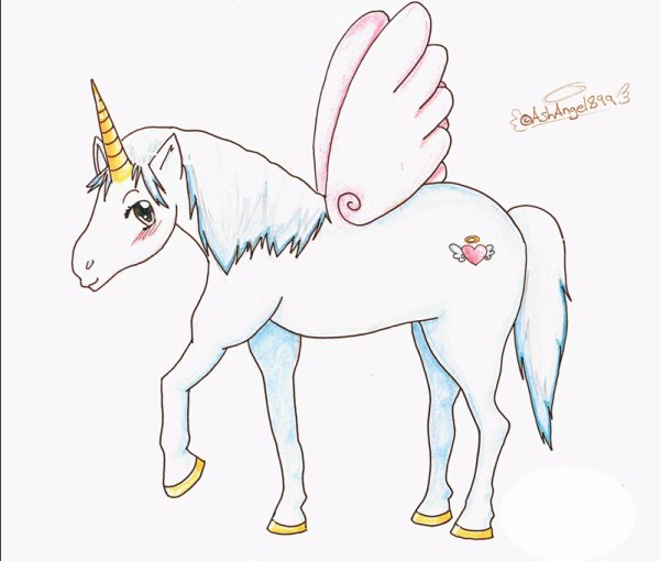 Как нарисовать единорога поэтапно