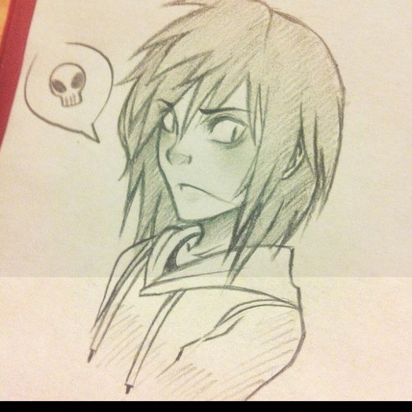 Крипипаста для срисовки Бен