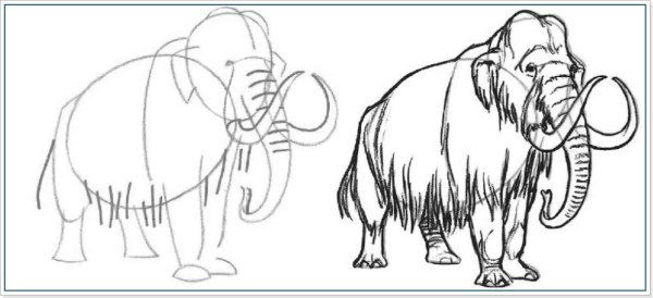 Рисунок на тему первобытные люди