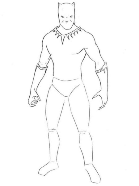 Рисунки супергероев