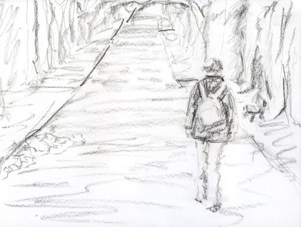 Прогулка карандашом