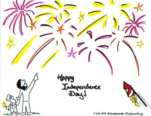 Салют карандашом