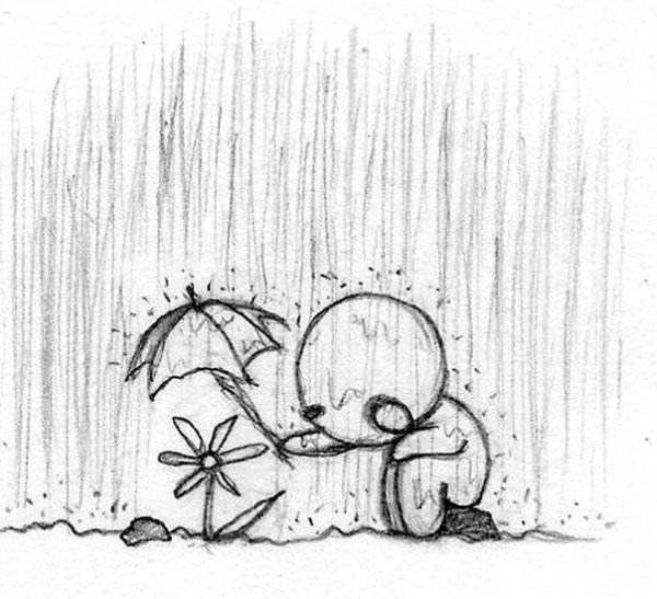 Рисунок доброта спасет мир