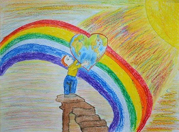 Рисунок на тему Радуга