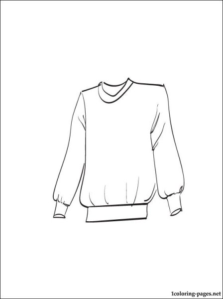 Кофта для рисования