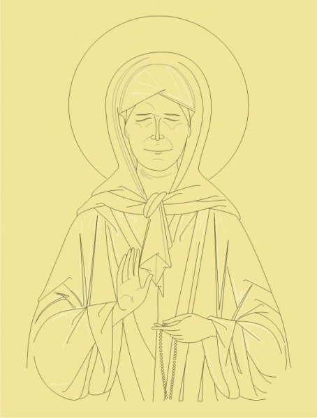 Иконография Богородицы прориси