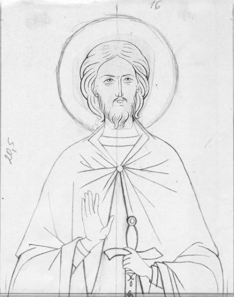 Прориси икон Иисуса Христа спас Нерукотворный