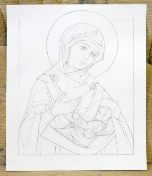 Прориси икон Иисуса Христа