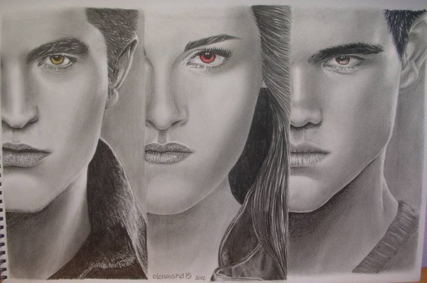 Сумерки Белла и Джейкоб арт