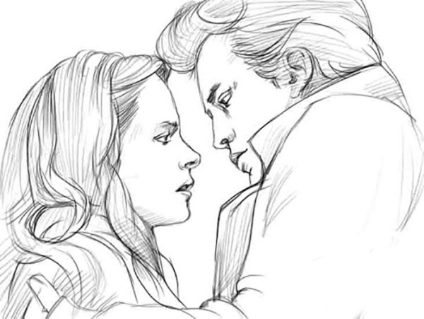 Сумерки карандашом