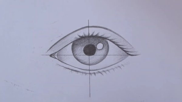 Как нарисовать глаза