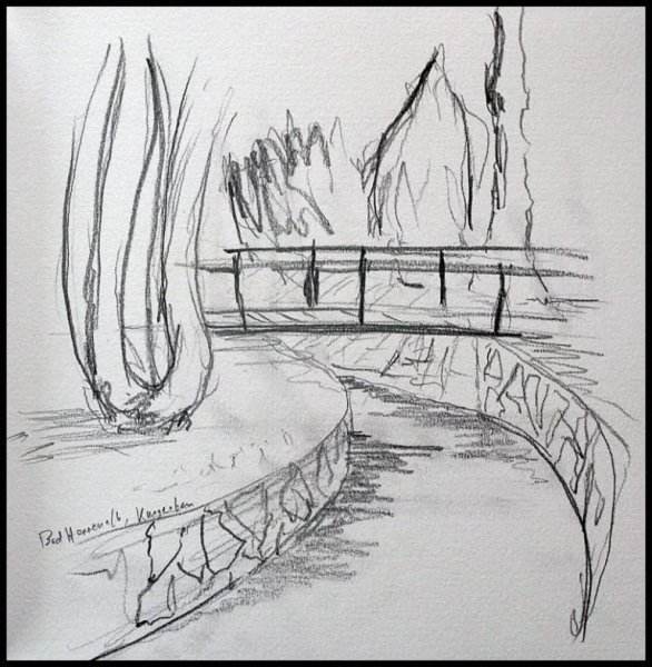 Природа карандашом