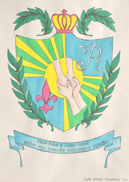 Герб семьи для школы