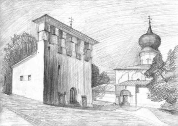 Современная архитектура карандашом