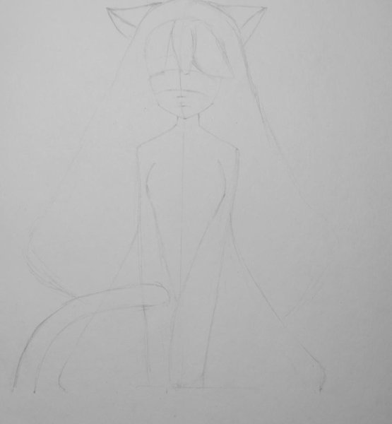 Аниме тело с ушками