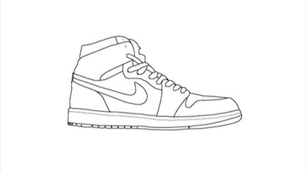 Nike Air Jordan 1 раскрасить