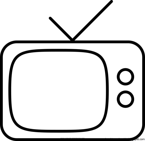 Телевизор карандашом