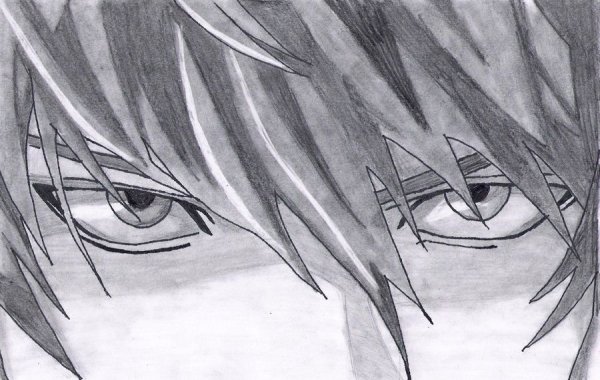 Ягами Лайт скетч